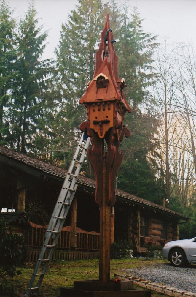 Custom birdhouse design 3