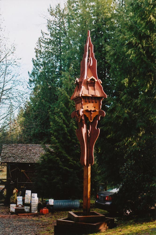 Custom birdhouse design 4