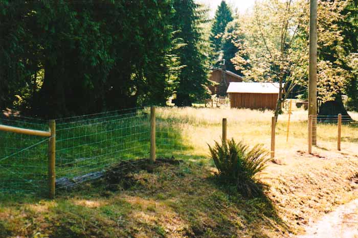 Custom wood fence design 6