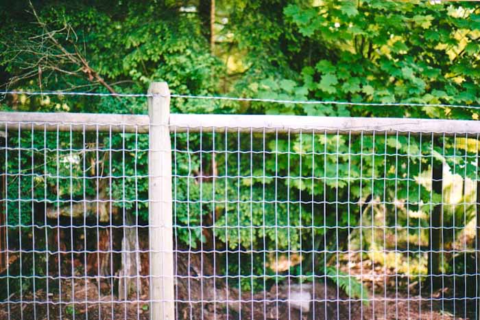 Custom wood fence design 22