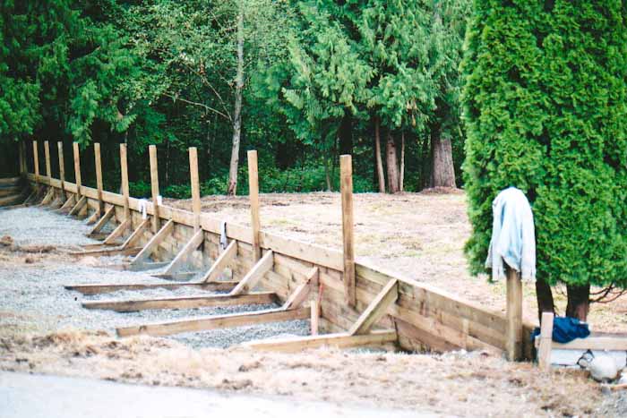 Custom wood fence design 31